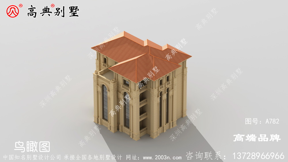 法式風格別墅外觀圖