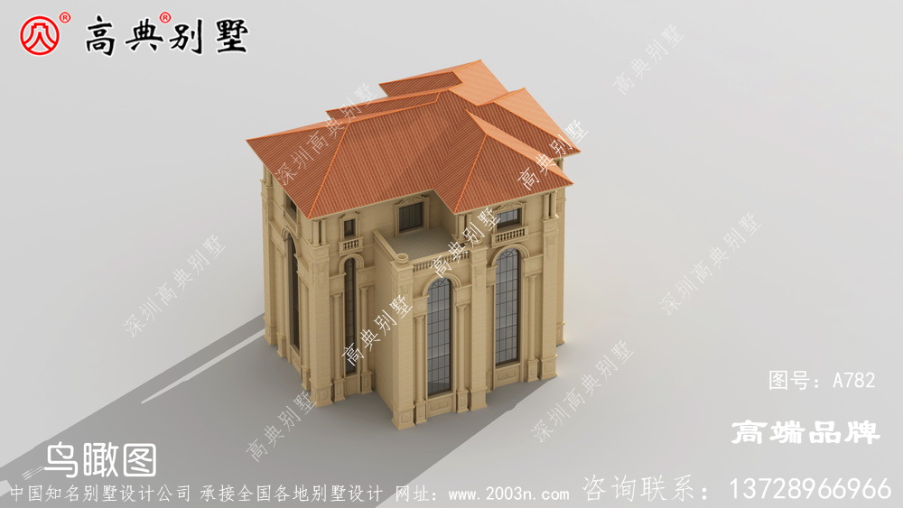 法式風格別墅外觀圖