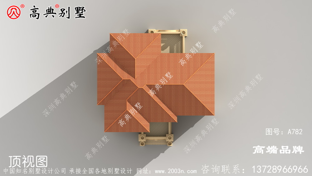法式風格別墅外觀圖
