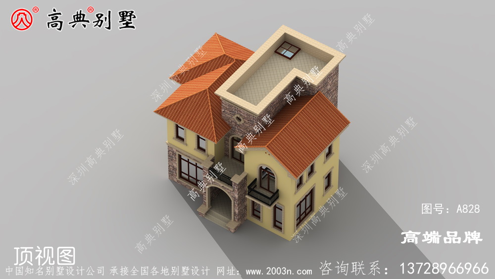 歐式別墅外觀圖片大全