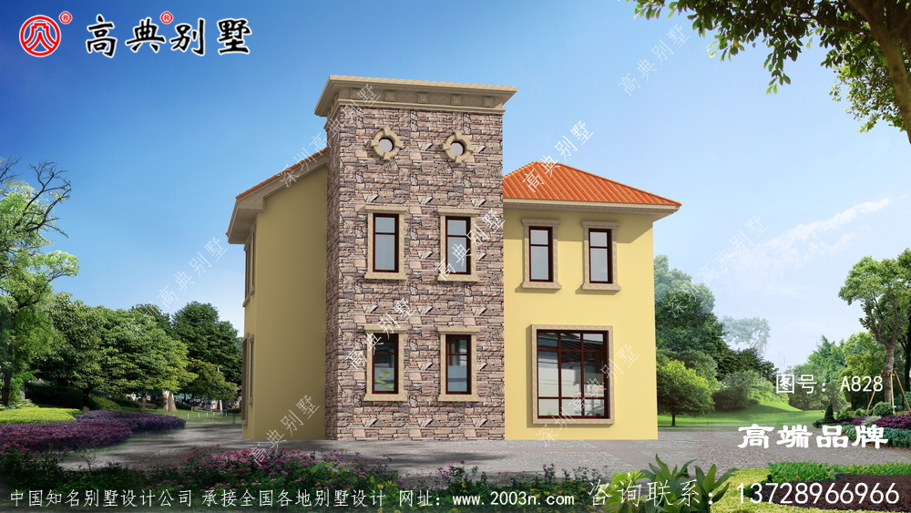 歐式別墅外觀圖片大全