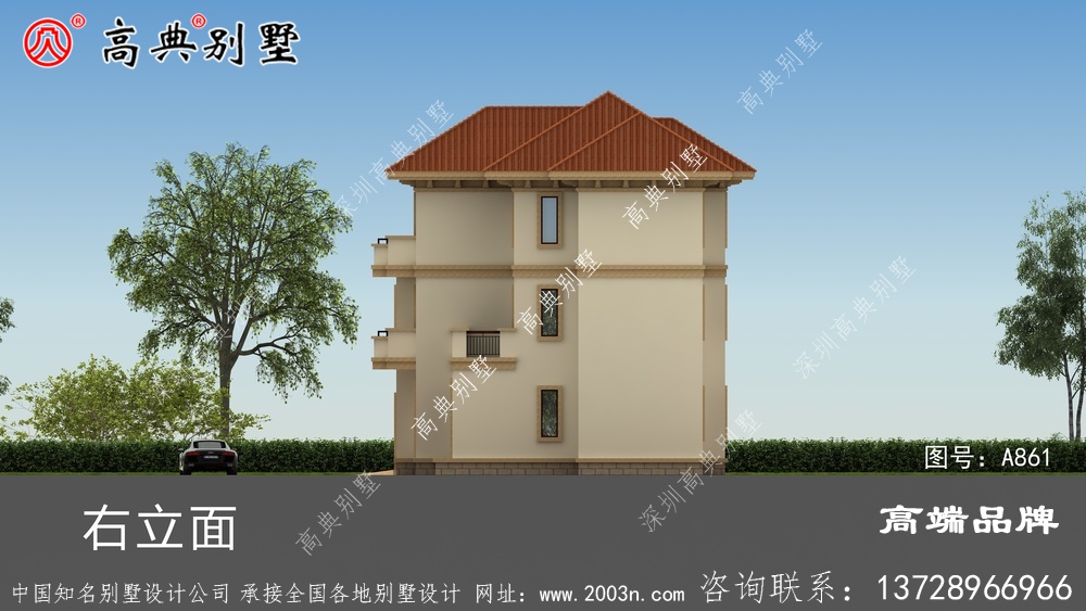 三層別墅設計圖紙
