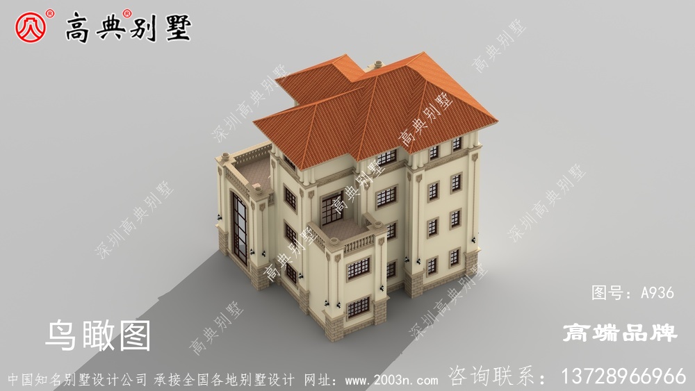 意大利風格別墅設計圖紙