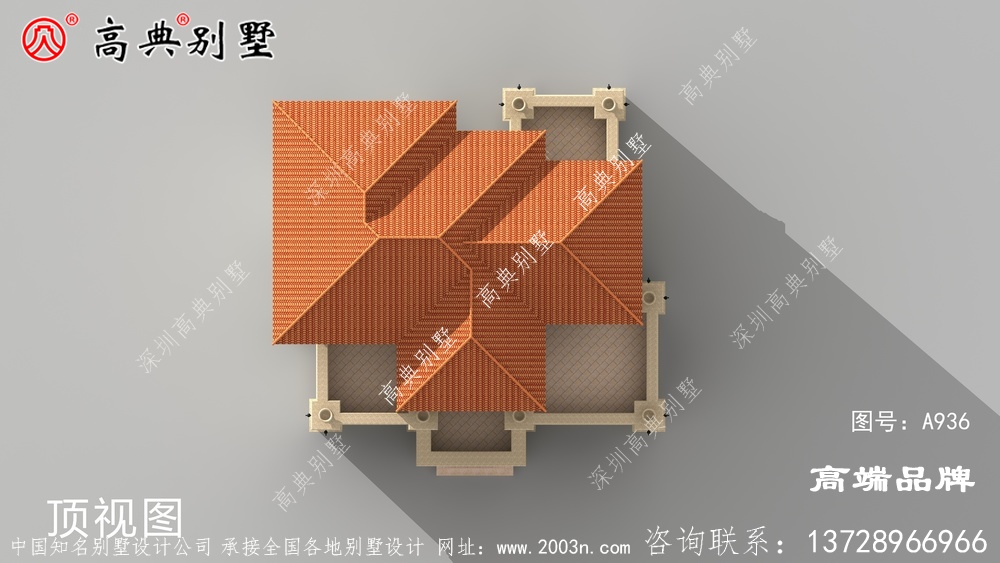 意大利風格別墅設計圖紙