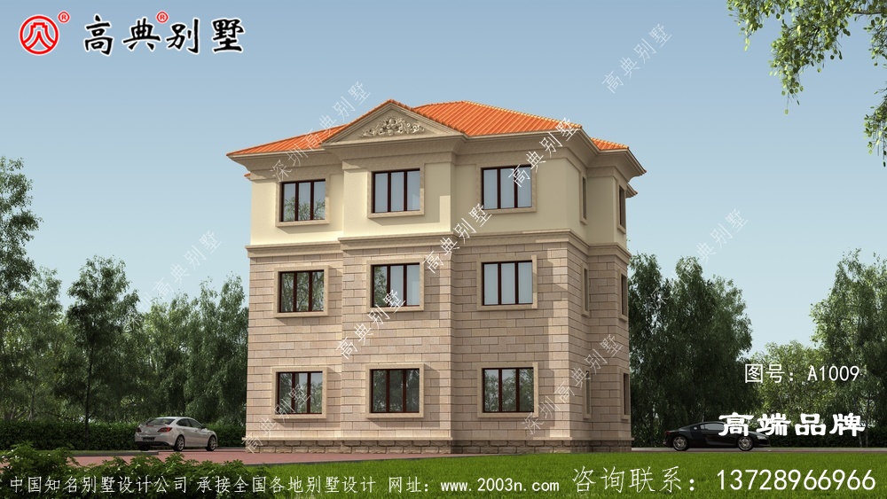 歐式風格新農村自建房