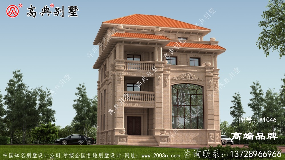 純石材掛豪華別墅設計圖 純石材掛豪華別墅設計圖