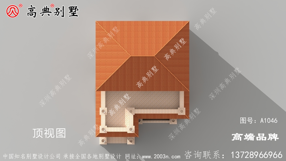 純石材掛豪華別墅設計圖