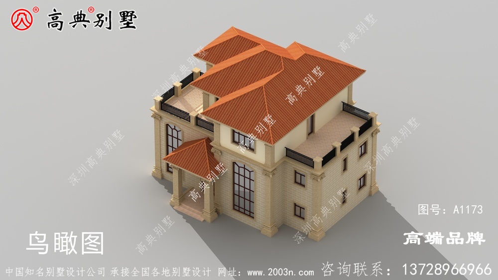 高檔別墅設計圖紙