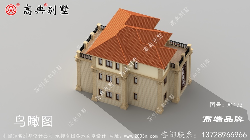 高檔別墅設計圖紙