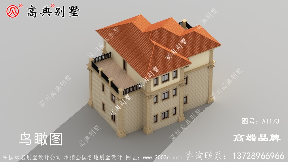 高檔別墅設計圖紙