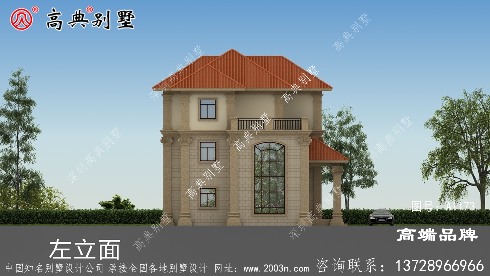 高檔別墅設計圖紙