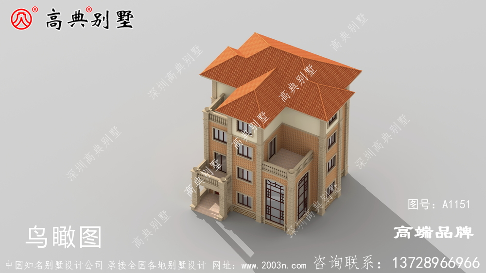 四層最新別墅外觀圖片