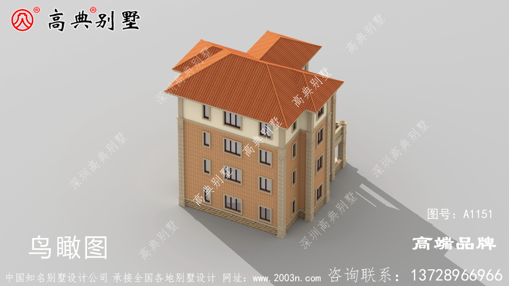 四層最新別墅外觀圖片