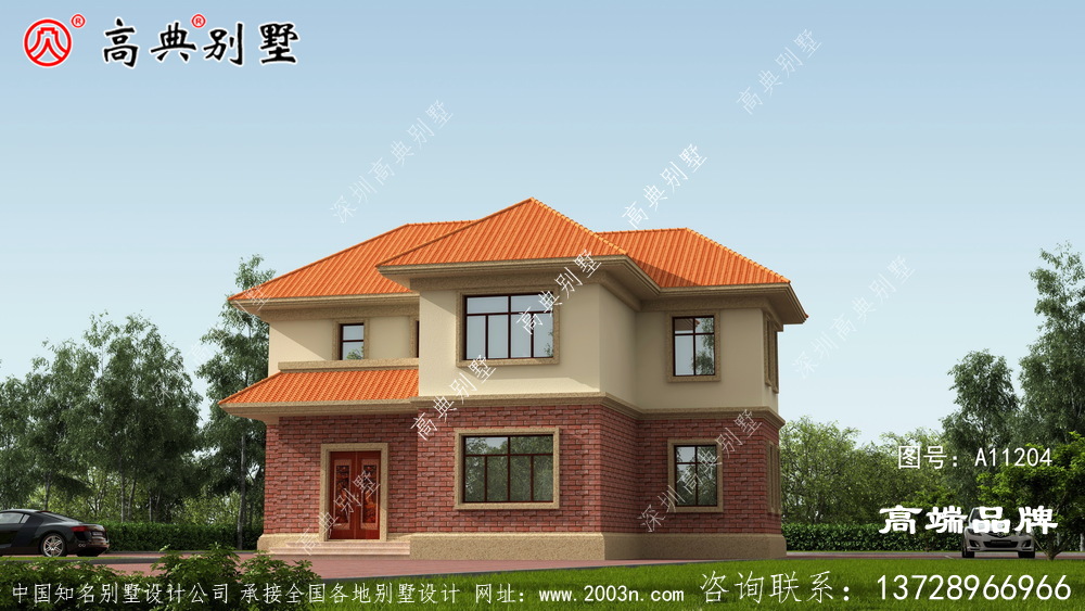 兩層歐式小別墅設計圖