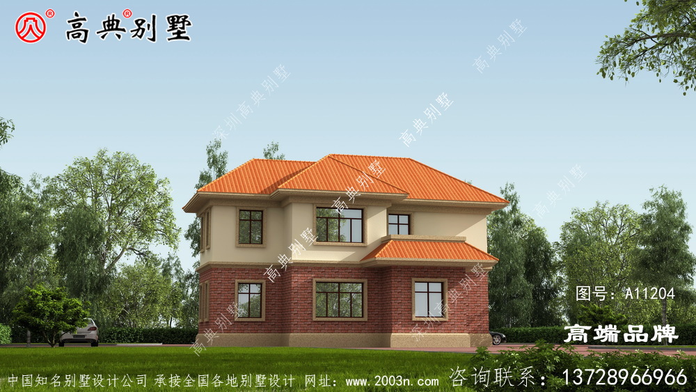 兩層歐式小別墅設計圖