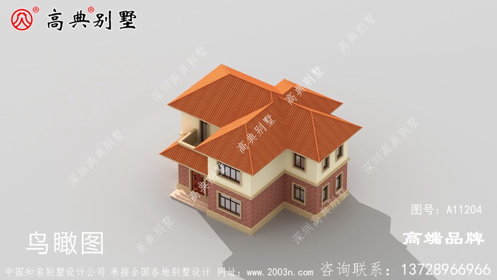 兩層歐式小別墅設計圖
