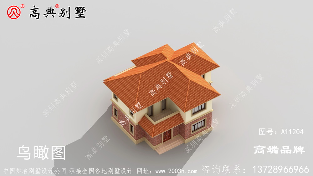 兩層歐式小別墅設計圖