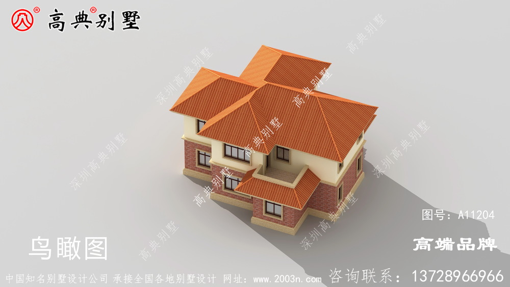 兩層歐式小別墅設計圖