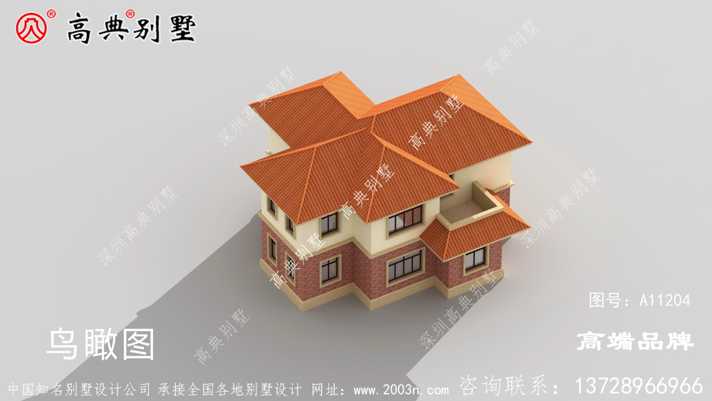 兩層歐式小別墅設計圖