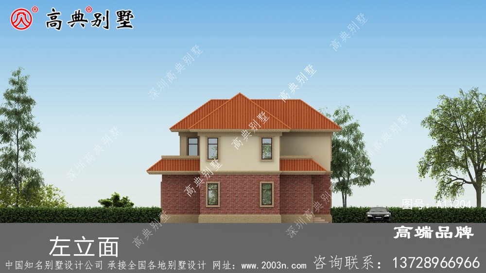 兩層歐式小別墅設計圖