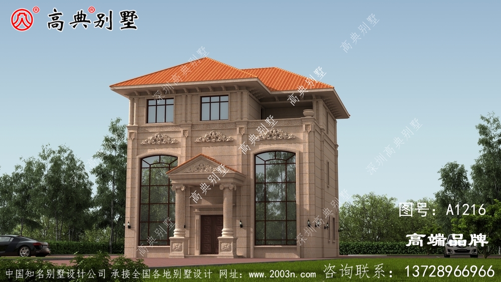 三層歐式石材別墅設(shè)計(jì)圖紙 三層歐式石材別墅設(shè)計(jì)圖紙