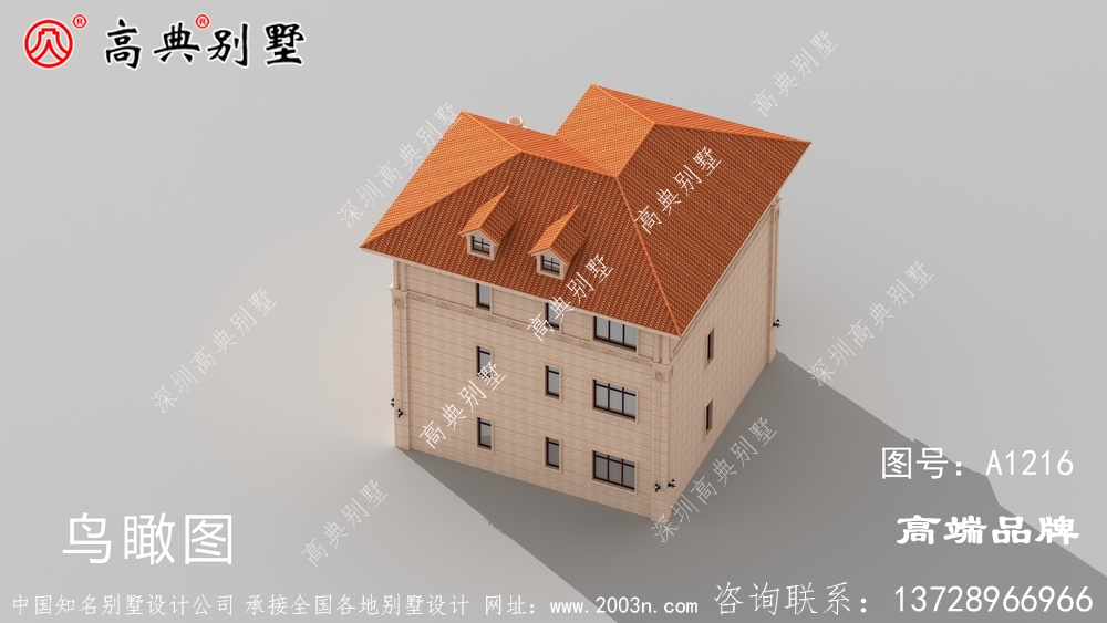 三層歐式石材別墅設(shè)計(jì)圖紙
