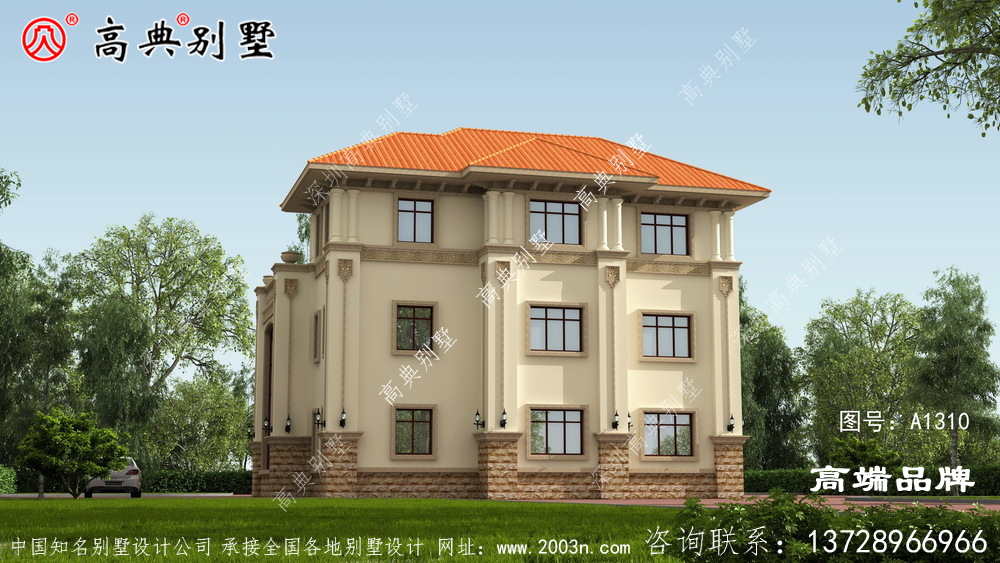 意大利風格農村房子設計圖
