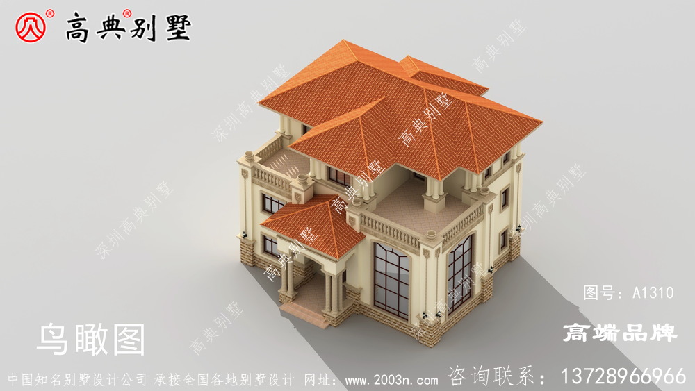 意大利風格農村房子設計圖