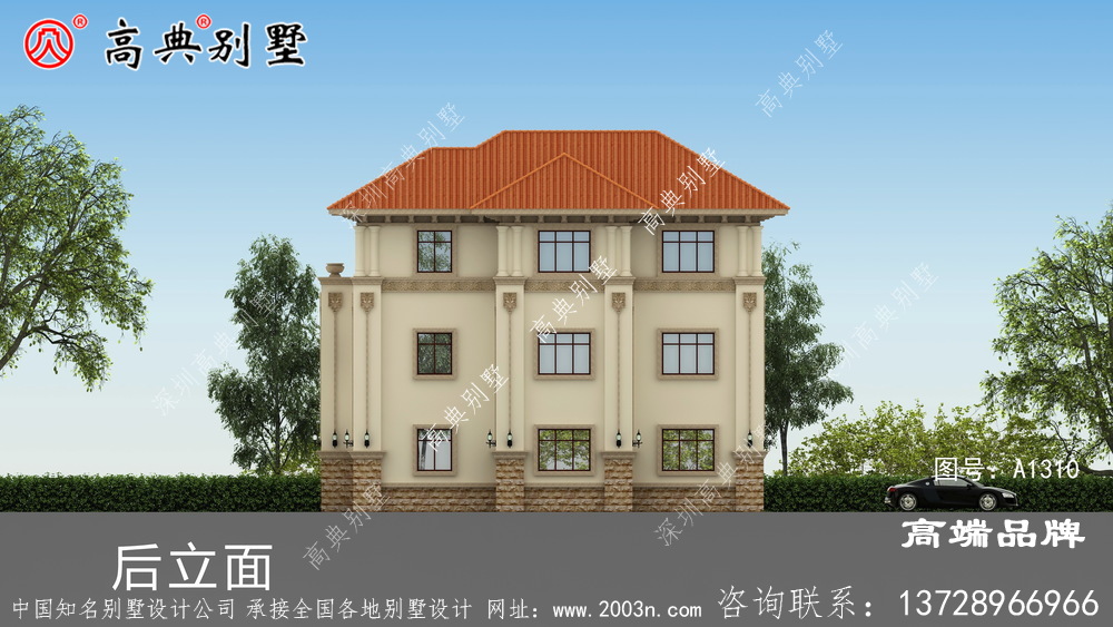 意大利風格農村房子設計圖
