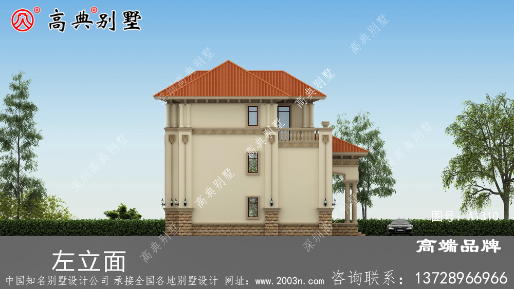 意大利風格農村房子設計圖