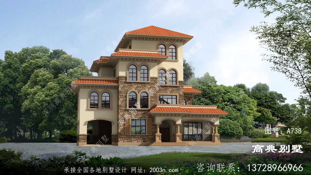 農村四層別墅設計圖