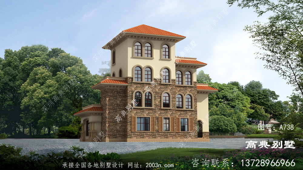 農村四層別墅設計圖