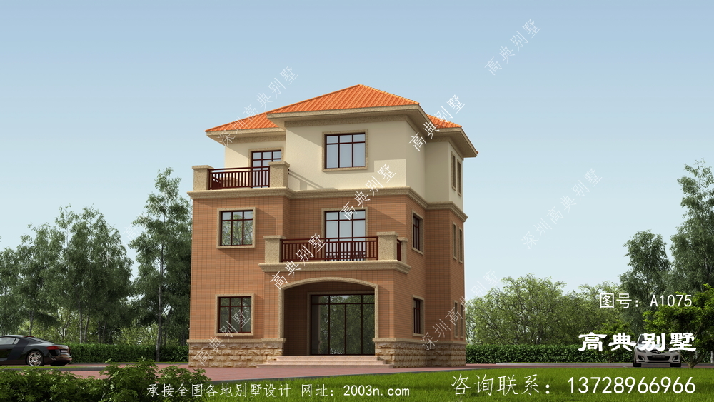 農(nóng)村歐式三層別墅設(shè)計圖紙 農(nóng)村歐式三層別墅設(shè)計圖紙