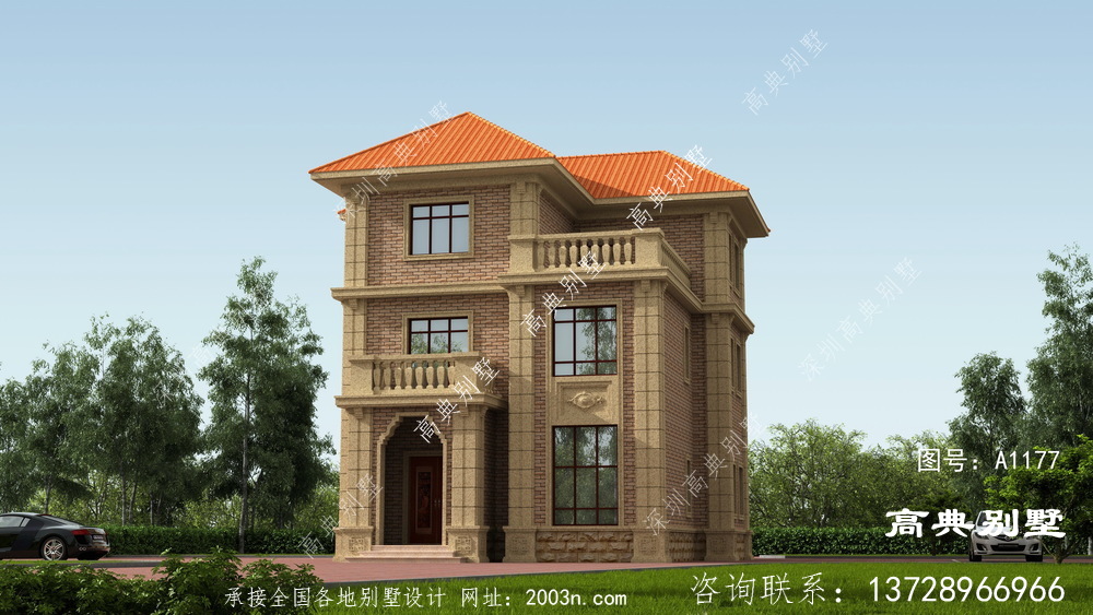 農村別墅這樣建,美觀實用空間大,太漂亮了。