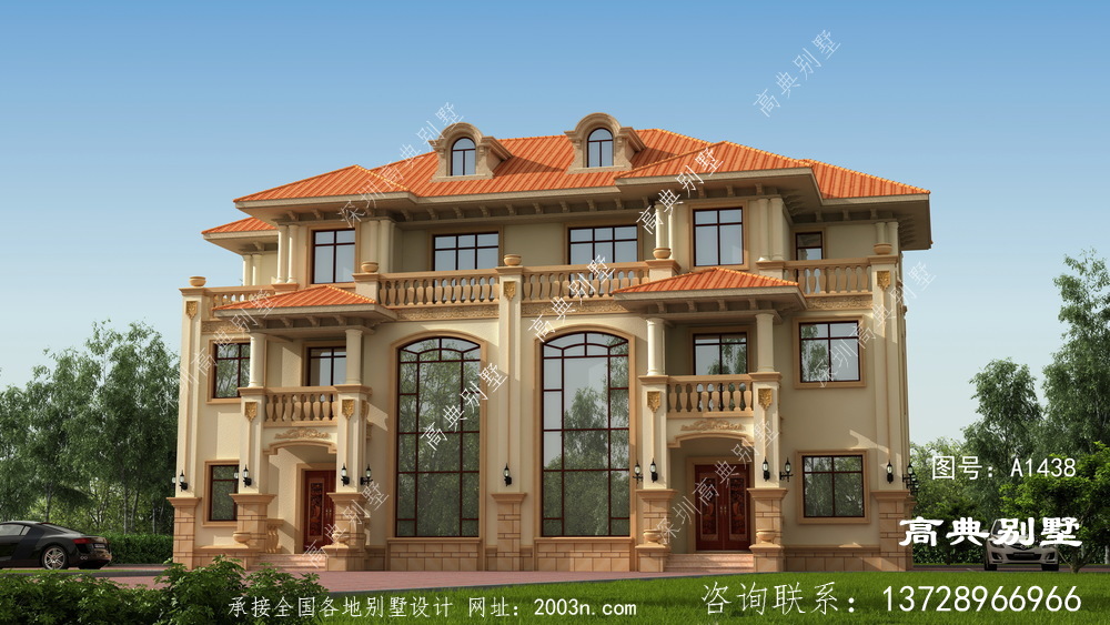 歐式雙拼別墅怎么選?農村自建別墅強烈推薦