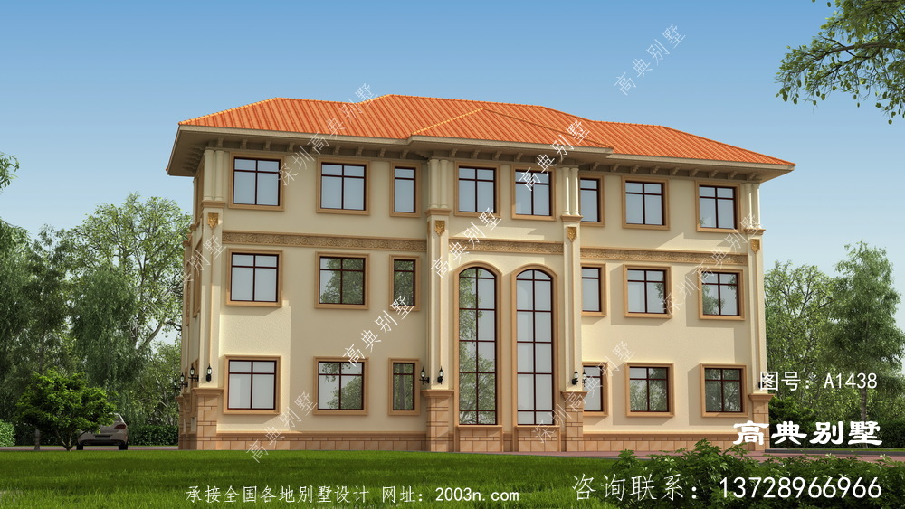 歐式雙拼別墅怎么選?農村自建別墅強烈推薦