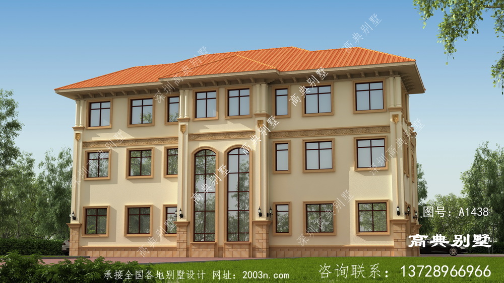 歐式雙拼別墅怎么選?農村自建別墅強烈推薦