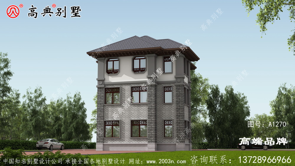 中式別墅效果圖