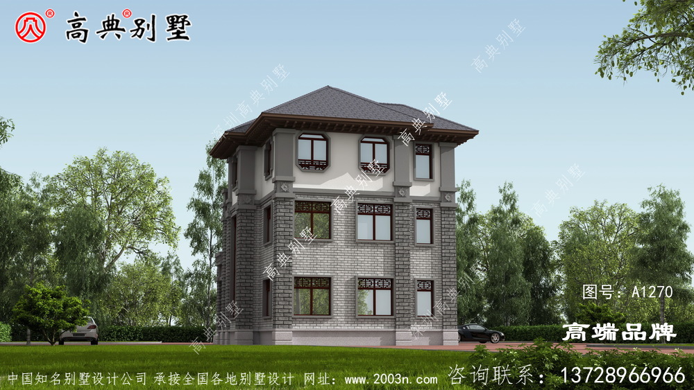 中式別墅效果圖