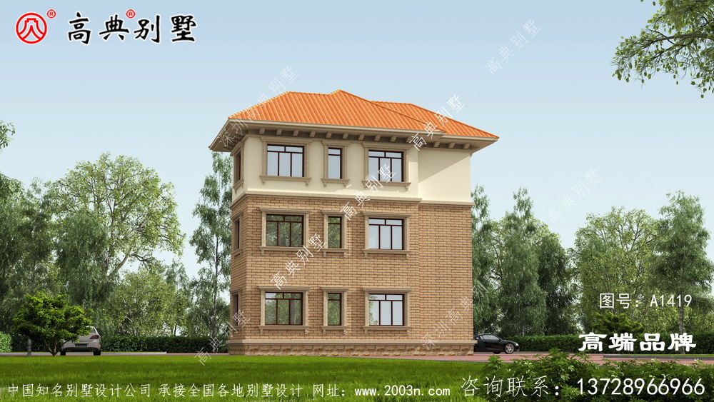 樸素實用的歐式風格農村自建小別墅
