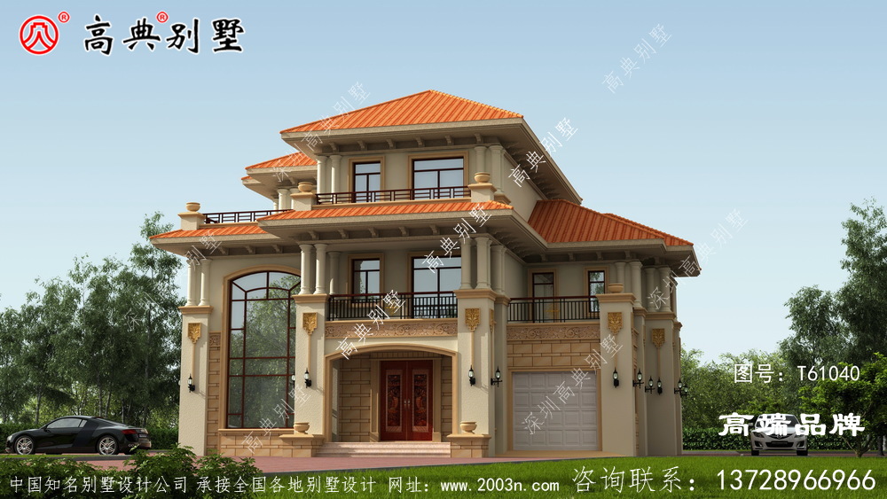 經典復式三層別墅住宅設計圖 經典復式三層別墅住宅設計圖
