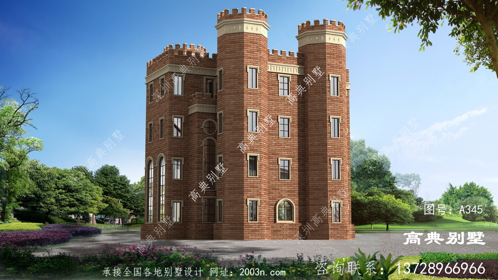 農(nóng)村經(jīng)典五層自建別墅設(shè)計(jì)圖