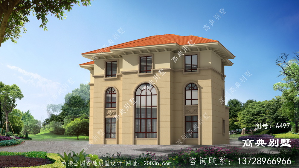 自營住宅別墅工程設計圖