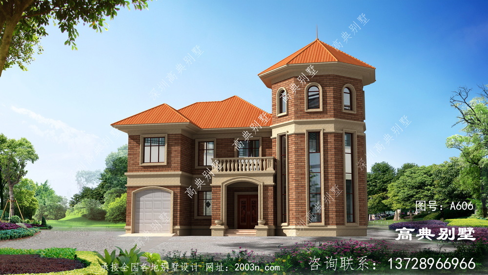 二層自建復式別墅設計圖 二層自建復式別墅設計圖