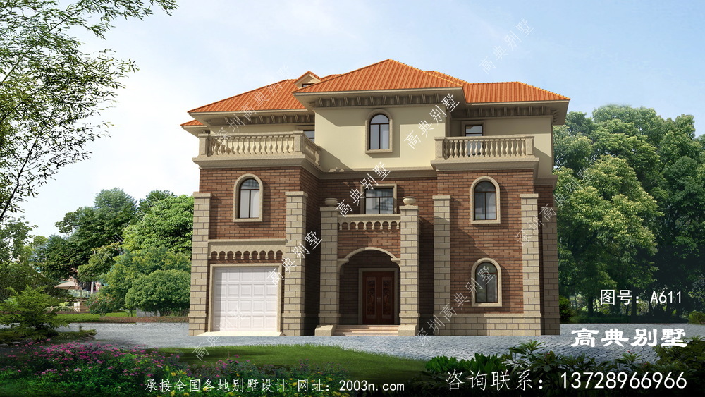歐式風格三層復式別墅設計大全 歐式風格三層復式別墅設計大全