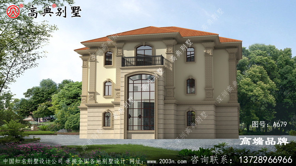 歐式古典農(nóng)村自建別墅