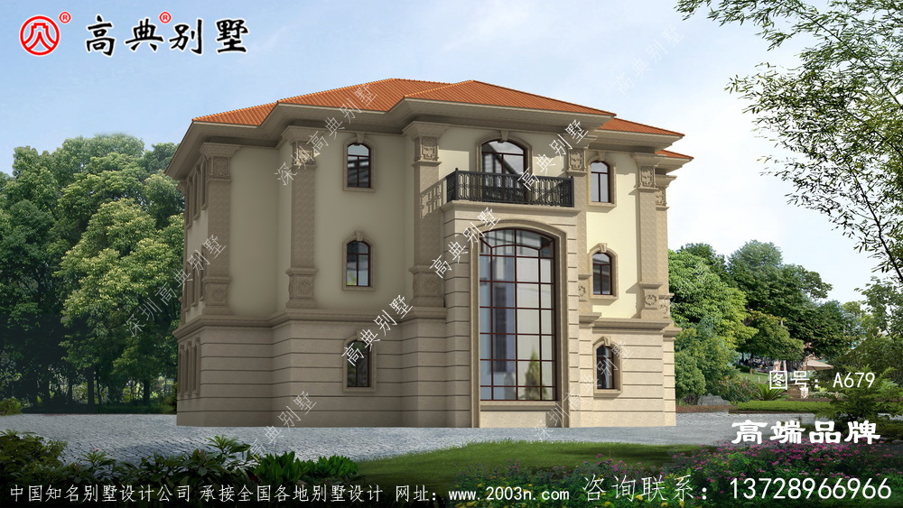 歐式古典農(nóng)村自建別墅