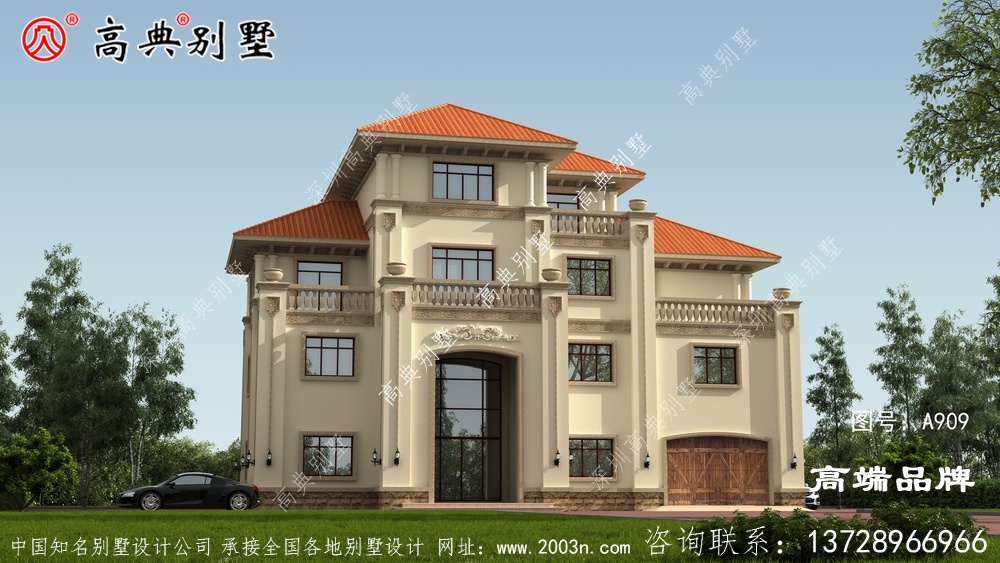 大戶型歐式四層歐洲古典建筑的設(shè)計(jì)圖