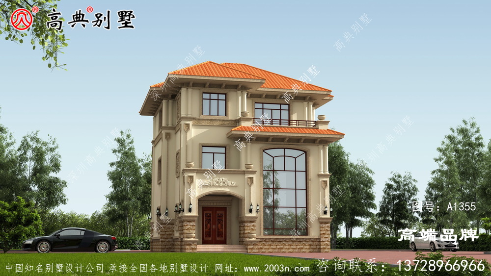 獨具風格的意大利風格三層別墅