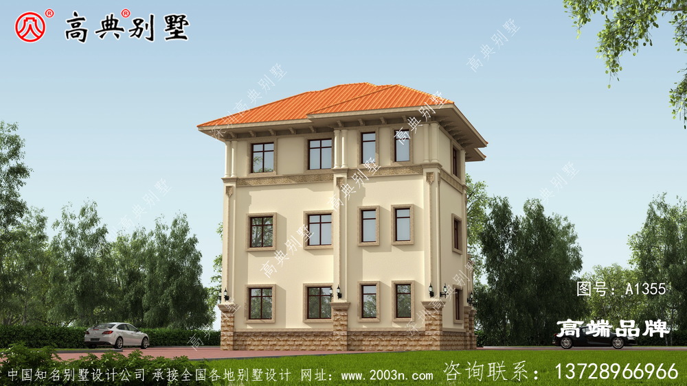 獨具風格的意大利風格三層別墅